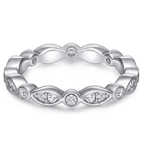 Bague Moissanite « Kaël »
