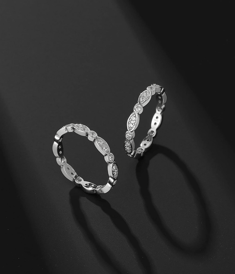 Bague Moissanite « Kaël »