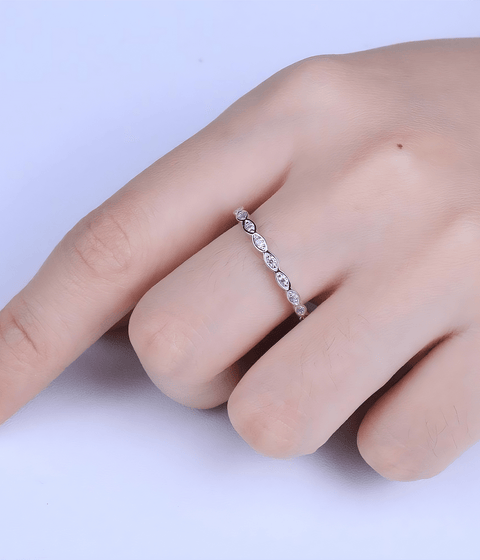 Bague Moissanite « Lauri »