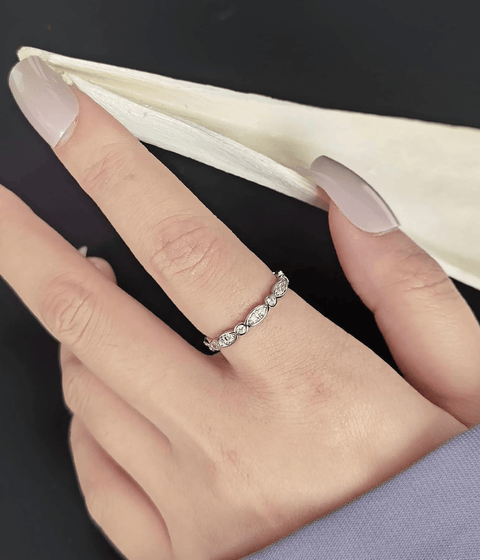 Bague Moissanite « Kaël »