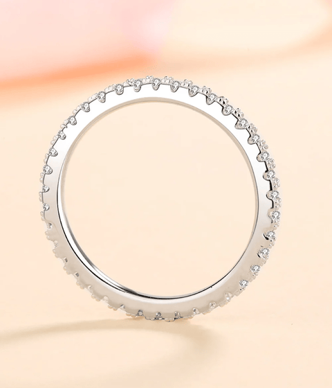 Bague Moissanite « Solène »