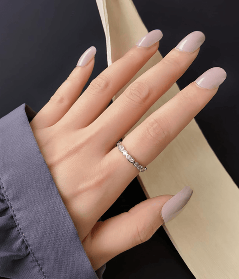 Bague Moissanite « Kaël »