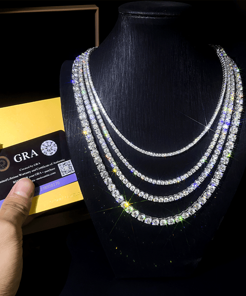 Collier Moissanite « Aurélie »