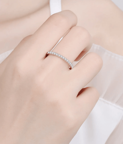 Bague Moissanite « Solène »