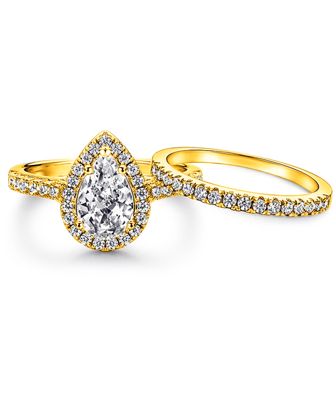 Bague Moissanite « Issey » - Or