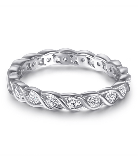 Bague Moissanite « Erell »