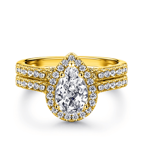 Bague Moissanite « Issey » - Or