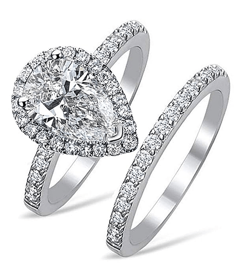 Bague Moissanite « Éniel »