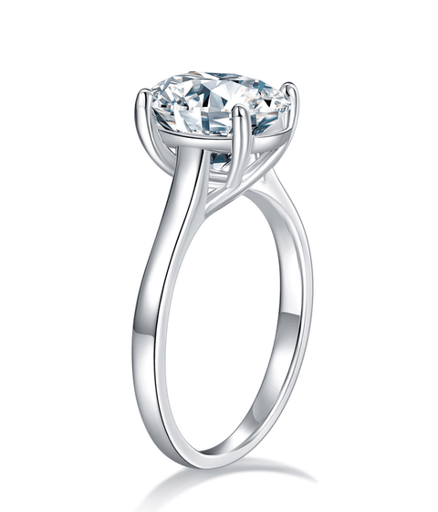 Bague Moissanite « Inès »