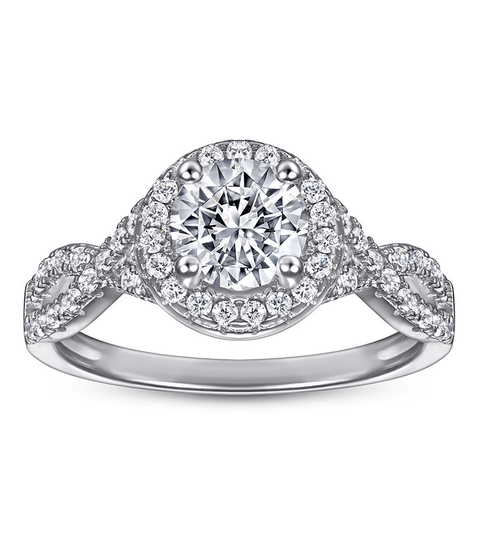 Bague Moissanite « Solène »
