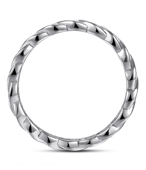 Bague Moissanite « Erell »