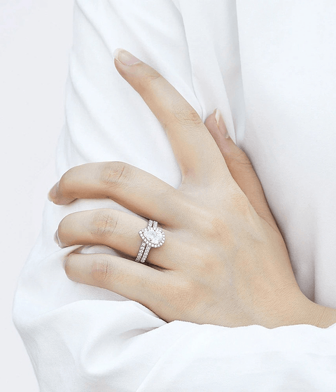 Bague Moissanite « Éniel »