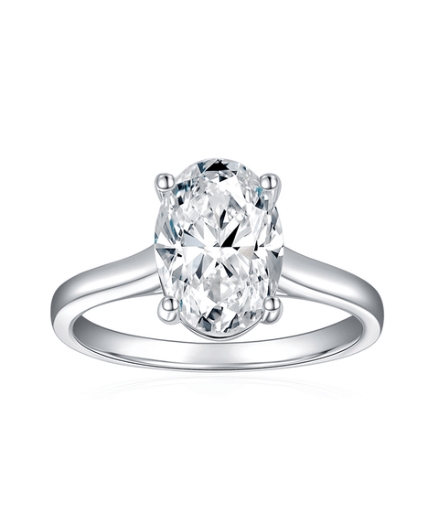 Bague Moissanite « Inès »