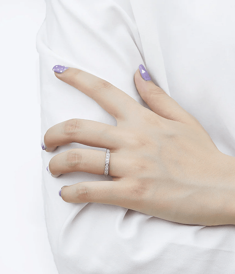 Bague Moissanite « Lucie »
