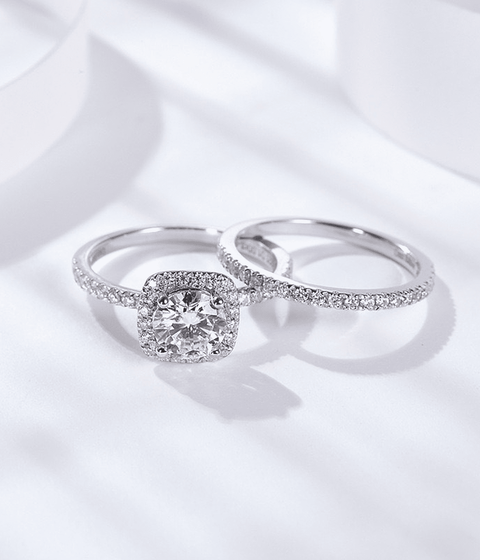 Bague Moissanite « Léonie »