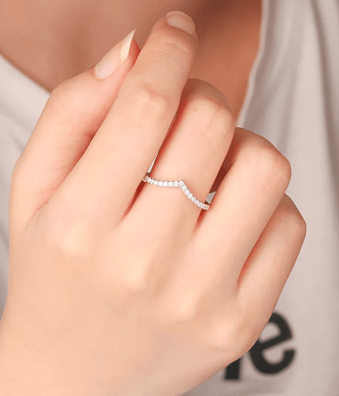 Bague Moissanite « Céline »