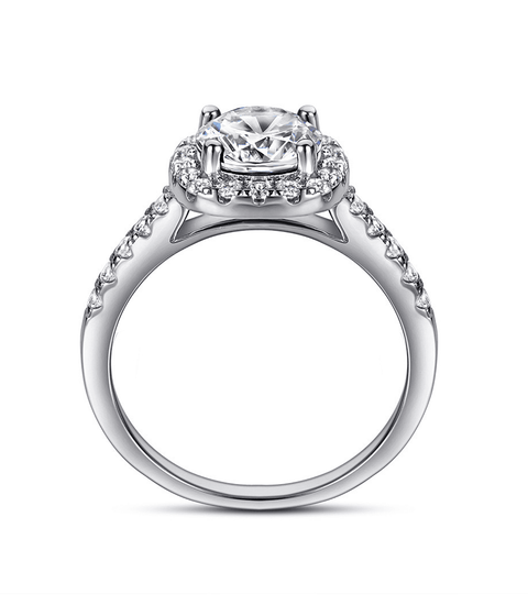 Bague Moissanite « Léonie »