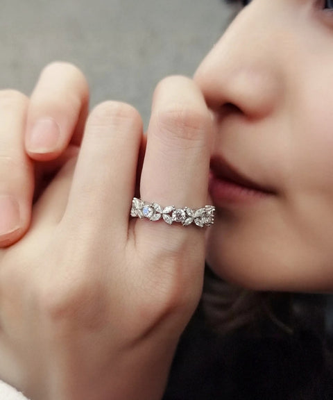 Bague Moissanite « Jessy »