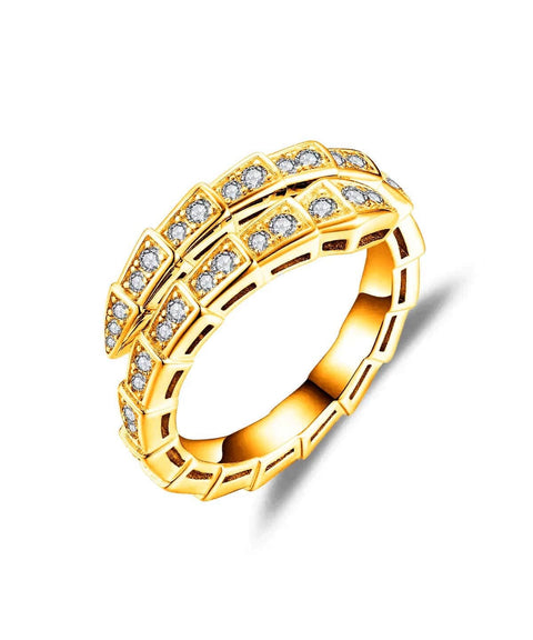 Bague Moissanite « Ava » - Or