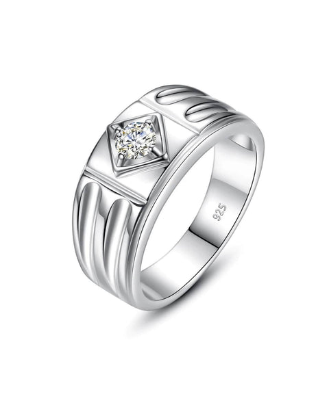 Bague Moissanite « Francis »