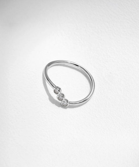 Bague Moissanite « Claude »