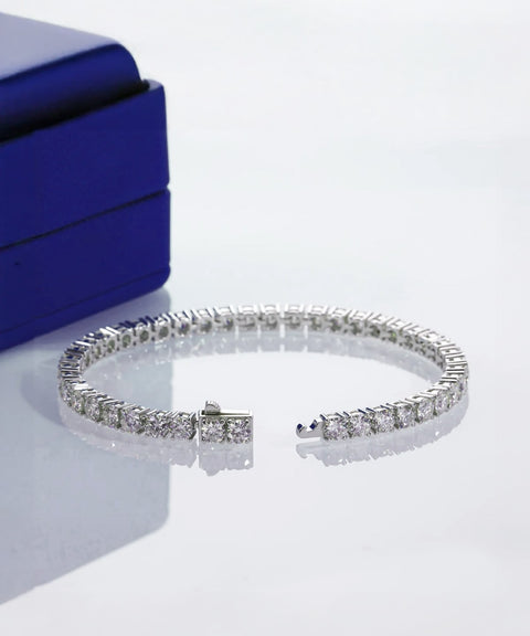 Bague Moissanite « Élodie »