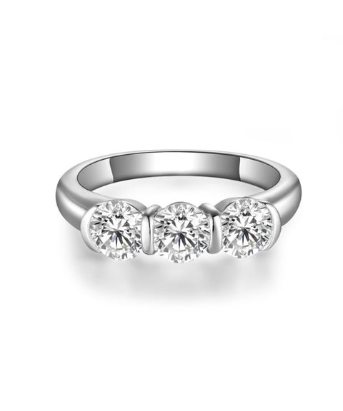 Bague Moissanite « Ariel »