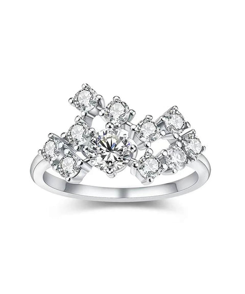 Bague Moissanite « Céleste »