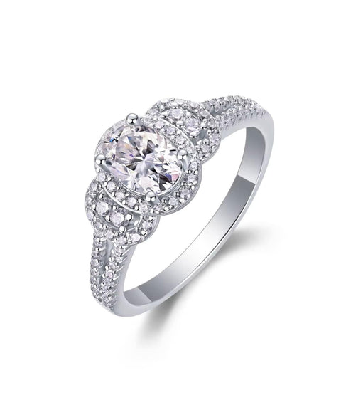 Bague Moissanite « Andrea »