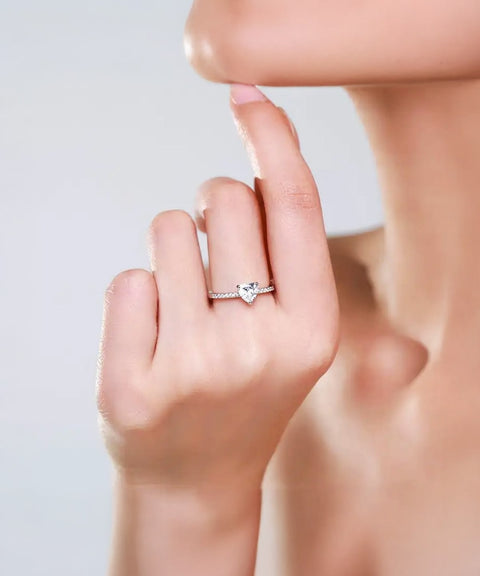 Bague Moissanite « Camille »