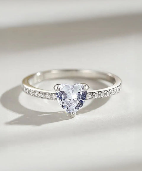 Bague Moissanite « Camille »