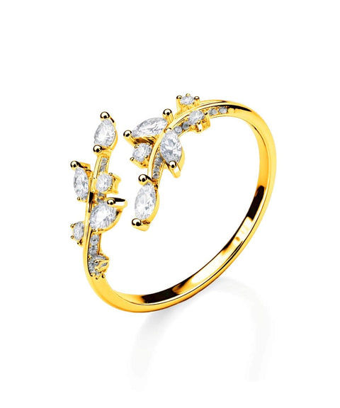 Bague Moissanite « Noa » - Or