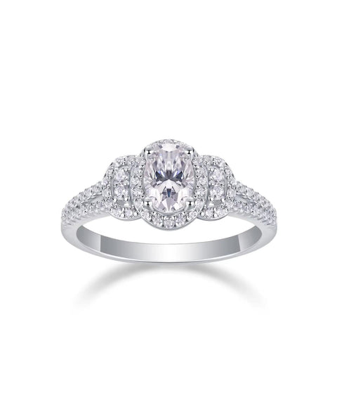 Bague Moissanite « Andrea »