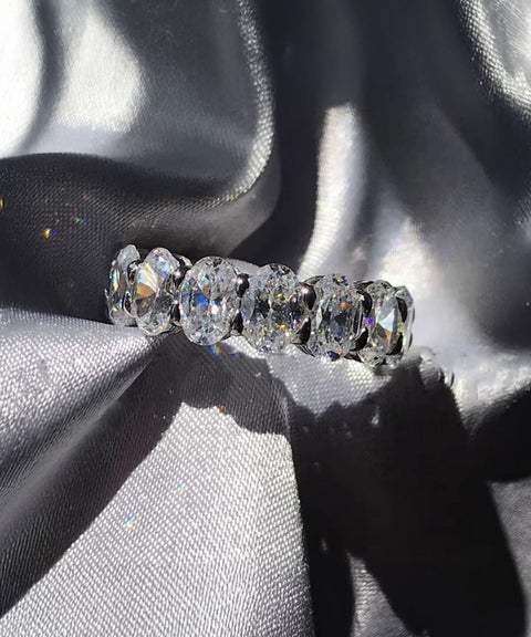 Bague Moissanite « Valéry »