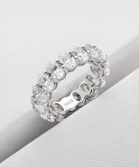 Bague Moissanite « Éla » - Or