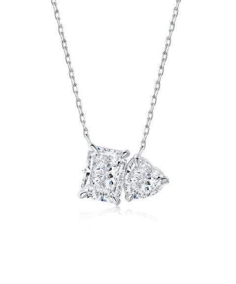 Collier Moissanite « Marin »