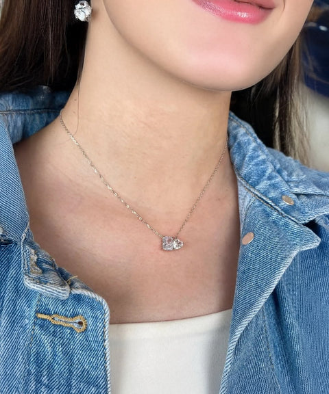 Collier Moissanite « Marin »