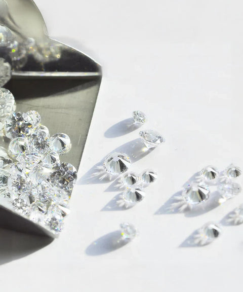 Moissanites en vrac - Taille Ronde
