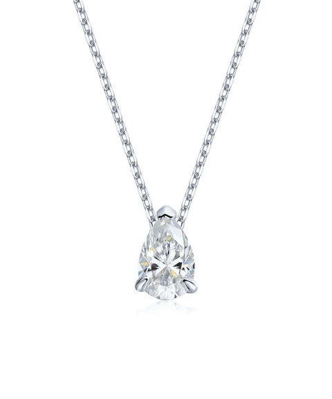 Collier Moissanite « Fleur »