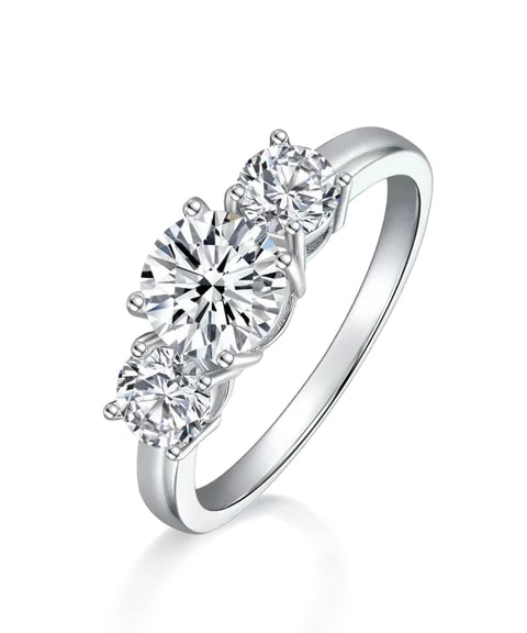 Bague Moissanite « Sylvie »