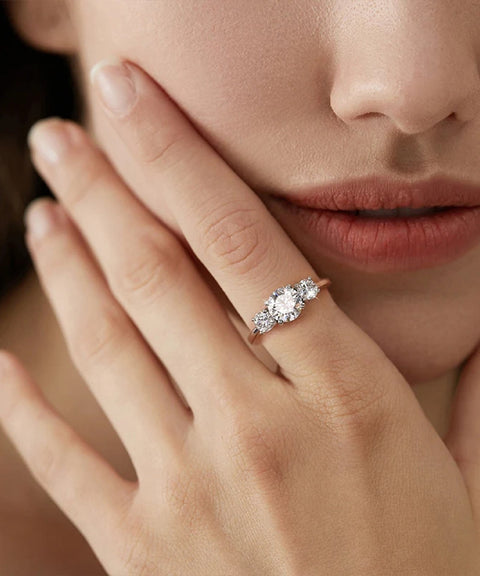 Bague Moissanite « Sylvie »