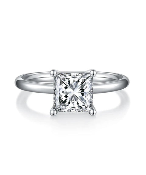 Bague Moissanite « Aline »