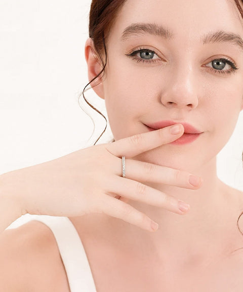 Bague Moissanite « Maëlle »