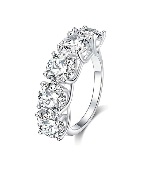 Bague Moissanite « Roxane »