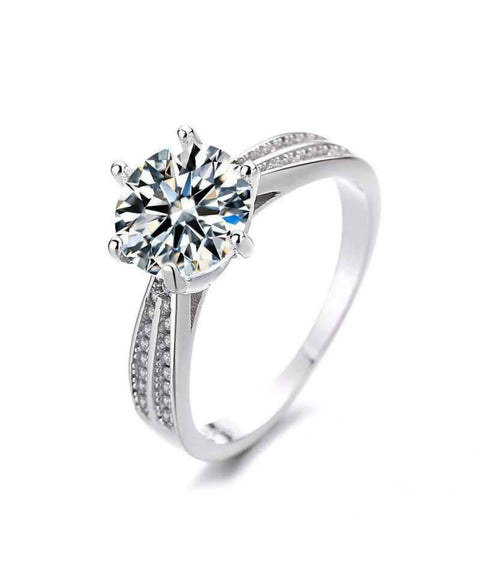 Bague Moissanite « Renée »