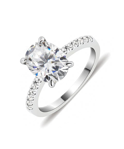 Bague Moissanite « Pauline »