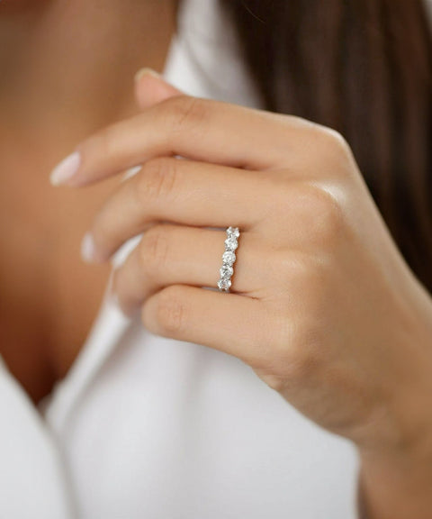 Bague Moissanite « Roxane »