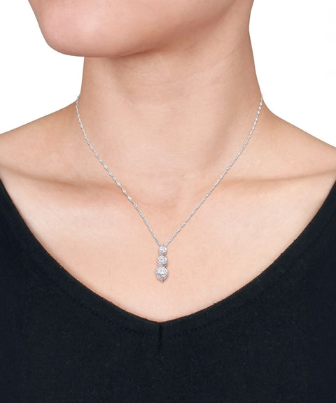 Collier Moissanite « Asuna »