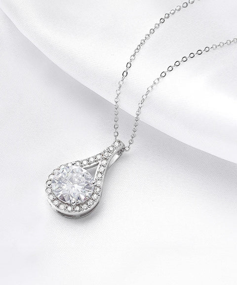 Collier Moissanite « Céleste »