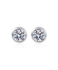 Boucles d'oreilles Moissanite « Lilou »